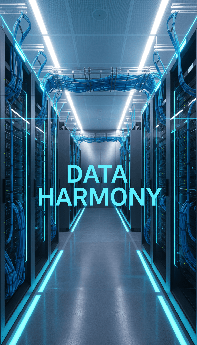 Data center infrastructure representing ClarityForge's technical expertise